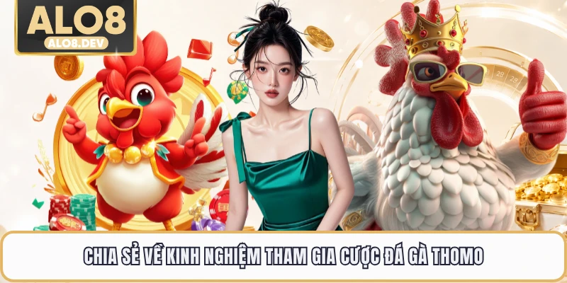 Chia sẻ về kinh nghiệm tham gia cược đá gà thomo