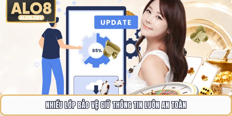 Nhiều lớp bảo vệ giữ thông tin luôn an toàn