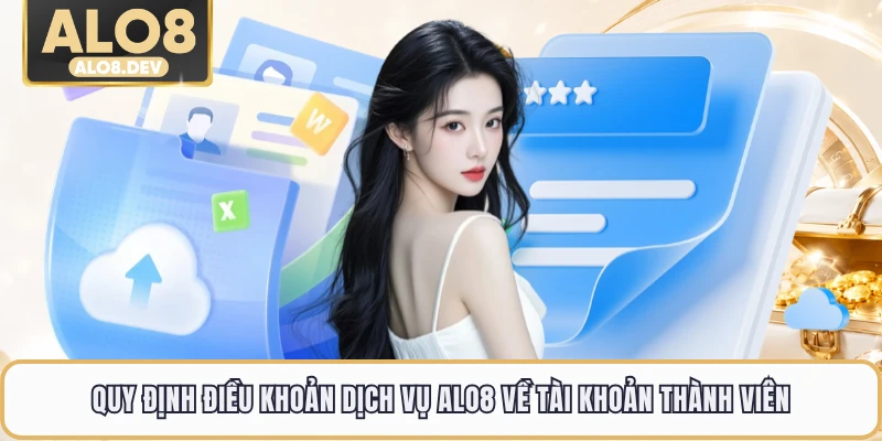 Quy định điều khoản dịch vụ ALO8 về tài khoản thành viên